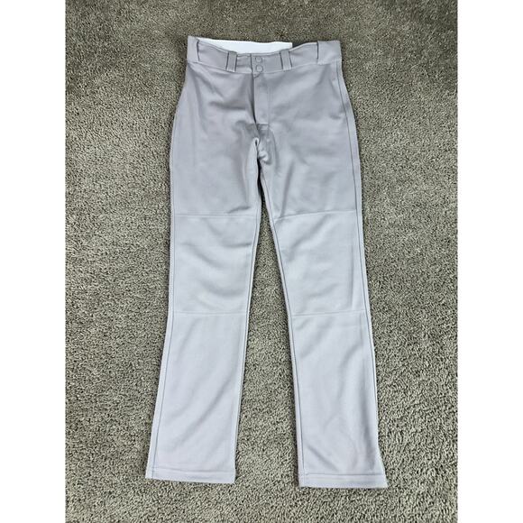 New Easton Baseball Pants Boys Extra Large Gray Pro Pant Youth 30x27.5 - Picture 1 of 12